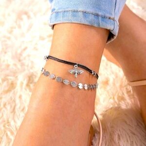 Bee 🐝 charm anklet 💫​​